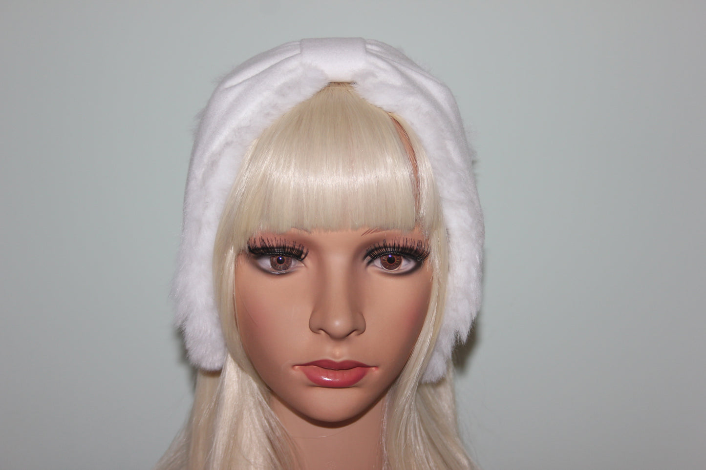 White earmuffs for women Comfy headband turban