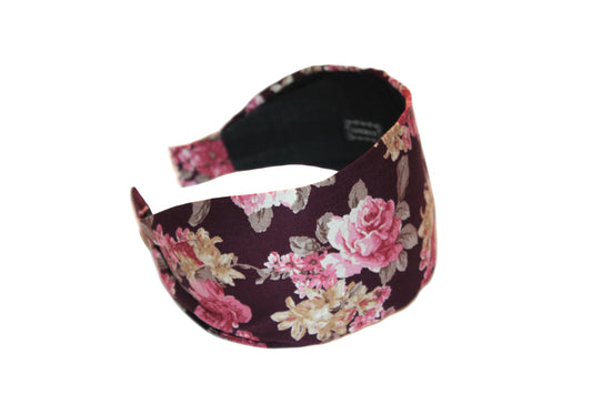 Headbands for women Dusty pink retro headband