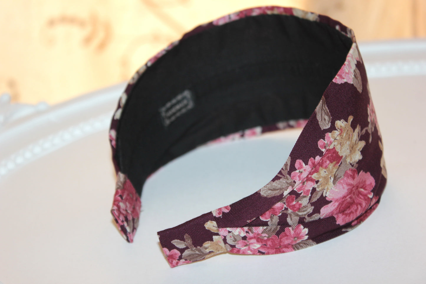 Headbands for women Dusty pink retro headband