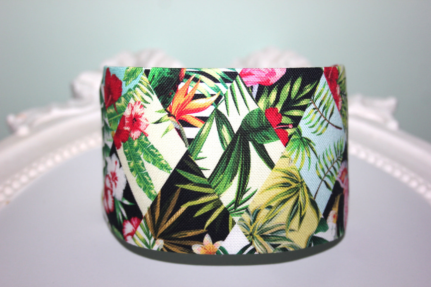 Hawaiian headband for women Tropical print headcover