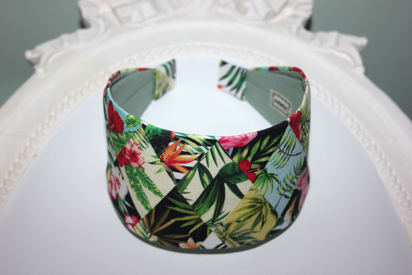 Hawaiian headband for women Tropical print headcover